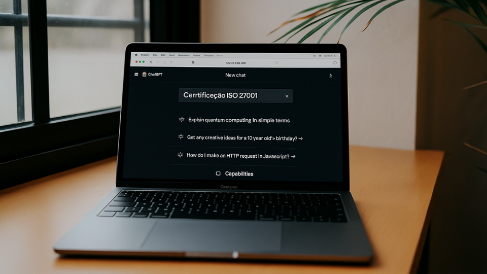 O que o ChatGPT não te conta sobre a ISO 27001